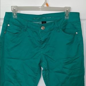 Green pants